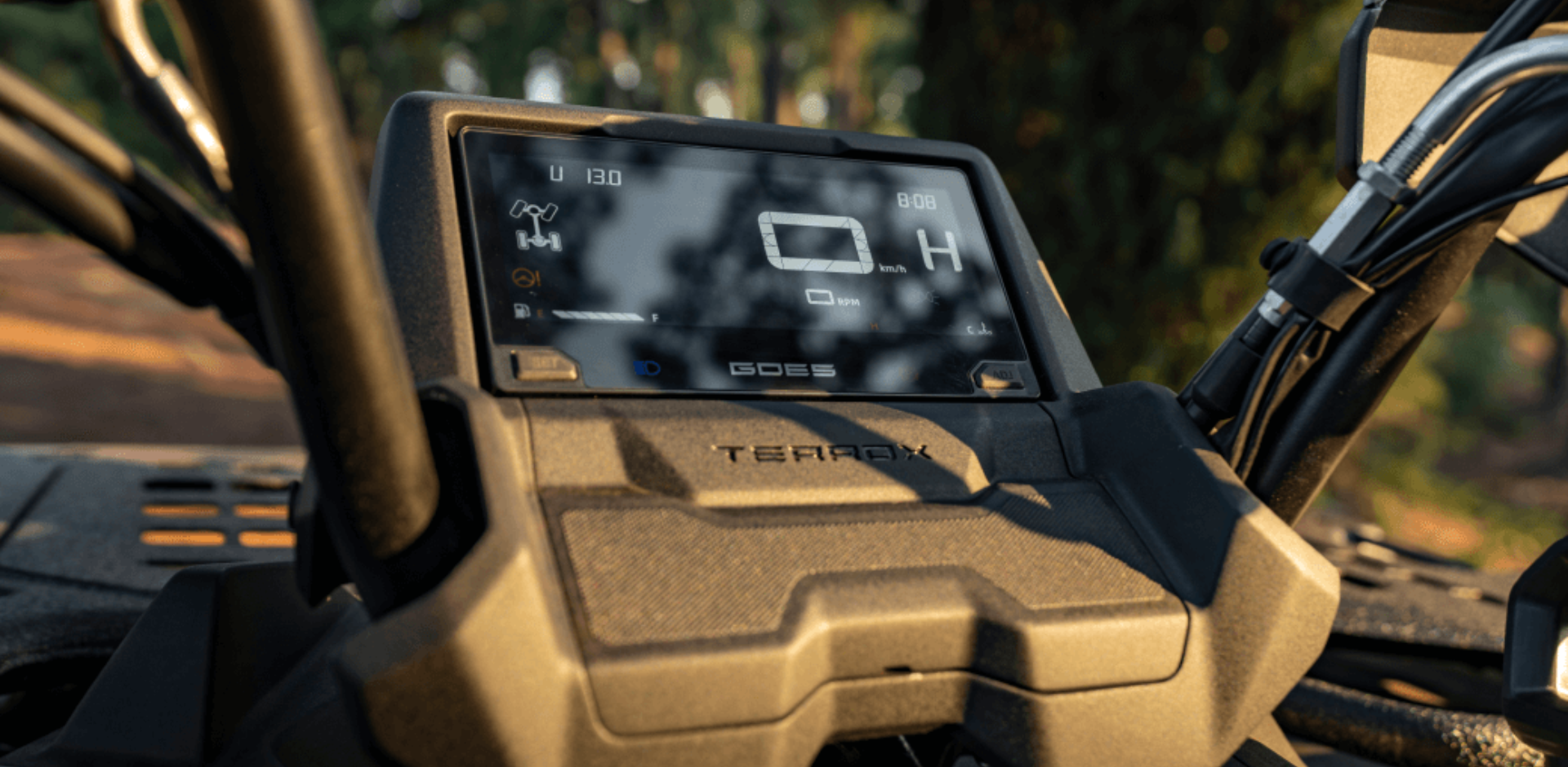 GOES TERROX 550L display